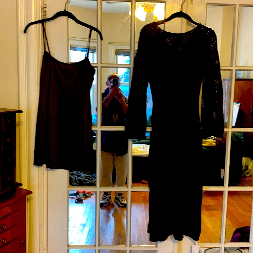Brand is Ancosti, maxi sleeveless dress, size M